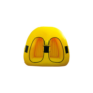 Traîneau à neige gonflable en plastique PVC à fond dur pour enfants, Sports d'hiver - Product Image 4