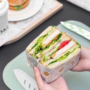 Food Grade Eco-Friendly PE Coated Virgin Greaseproof Laminated Baking <b>Paper</b> for Sandwich <b>Wrapping</b> Burger Snack Cake & Bread - Product Image 3