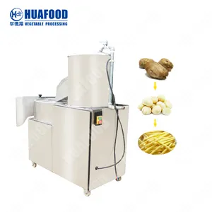 Hot Sale 3 In 1 Potato Washing/peeling/cutting Machinery