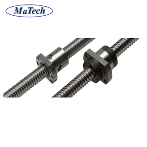 Husillo de Bolas de Precisión C5 <span class=keywords><strong>DFI</strong></span> de 20 mm con Doble Tuerca de Precarga para CNC - Product Image 2