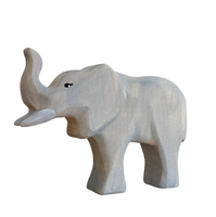 Jouet en bois en forme d'éléphant, jouet éducatif préscolaire pour enfants, jouet animal pour enfants, jouets Montessori, test EN71 ASTME CPC