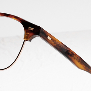 Retro Full Rim Rectangle <b>Eyeglasses</b> 533 Anti-Uv Lightweight Unisex Adults Vision Correction <b>Frames</b> - Product Image 3
