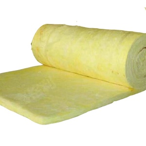 25mm dày thủy tinh len sợi thủy tinh cách nhiệt cuộn nhựa kỵ nước bề mặt ISO chứng nhận - Product Image 2