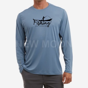 Camiseta de Pesca Personalizada de Verano, de Poliéster Suave, Transpirable, Anti-UV, de Manga Larga, de Secado Rápido, Ropa de Pesca Profesional - Product Image 2