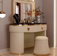 Table de maquillage avancée multifonctionnelle et coiffeuse