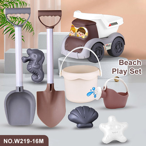 Set personalizzato di 10 pezzi di estate spiaggia sabbia giocattoli di plastica all'aperto spiaggia & <span class=keywords><strong>mare</strong></span> strumenti - Product Image 2