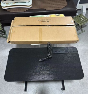 Portable Rolling <strong>Desk</strong> With Socket Office <strong>Desk</strong> With Adjustable Height Standing <strong>Desk</strong> <strong>on</strong> <strong>Wheels</strong> Available Across Borders - Product Image 2