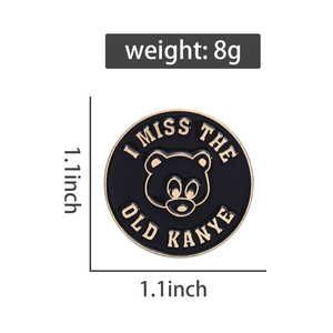 Tôi nhớ <span class=keywords><strong>kanye</strong></span> bài hát <span class=keywords><strong>Pin</strong></span> người yêu âm nhạc Gấu kim loại huy hiệu đôi đỉnh TV men <span class=keywords><strong>Pin</strong></span> - Product Image 6