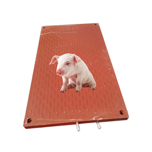 Coussinets chauffants durables pour porcelets Plaque en plastique pour porcelets Tapis de sol électrique anti-eau pour porcs et porcs de pépinière - Product Image 1