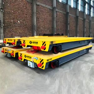 עגלת מסילה ממונעת עם תוף כבלים לטיפול בחלקי מתכת, רכב תובלה כבד - Product Image 6