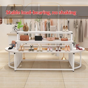 Stand <span class=keywords><strong>Display</strong></span> Sepatu & Tas Gaya Cina Merk SEM 3-Tingkat Multi-Layer untuk Pusat Perbelanjaan - Product Image 6
