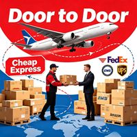 Service Express de Fret Aérien Rapide, Agent d'Expédition le Moins Cher, Gestion de Petites Lots de Colis d'Exportation de Chine vers les États-Unis