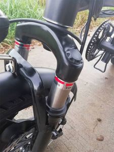 Roue 14 "Suspension Complète 12ah/48v Batterie Au Lithium 240w/48v Moteur Haute Vitesse Cadre En Acier Au Carbone Pliant min Vélo Électrique - Product Image 3