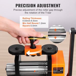 <strong>DB</strong> Wholesale 2.95\&quot;/75 mm Jewelry Rolling Mill Machine 1 2 Gear <strong>Ratio</strong> 3-in-1 Multi-Function with Core Bearing Components - Product Image 4