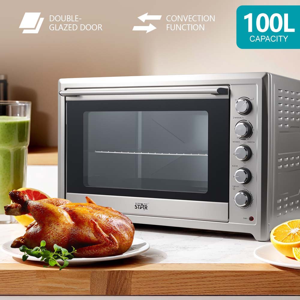 Winning Star Electric Oven 100L Stainless Steel Multi-Purpose oven