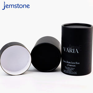 Tube en papier alimentaire personnalisé, design recyclable, cylindre en carton kraft, emballage pour poudre, conteneur en papier pour poudre de café - Product Image 5