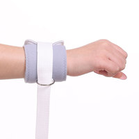 Sangle de contention médicale en mousse souple respirante pour poignets et chevilles, pour patients alités, fixation des membres, usage hospitalier
