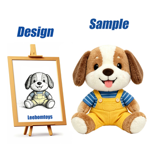 Jouets en peluche super doux personnalisés pour la mascotte d'un <span class=keywords><strong>club</strong></span> de football, en tissu de coton rembourré, cadeau personnalisé pour les fans pour un anniversaire - Product Image 1