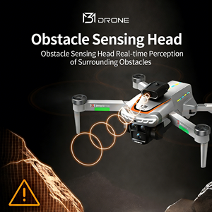 Drone de photographie aérienne 4K HD à triple caméra 48MP pour débutants, conception pliable avec gyroscope 4 axes, évitement d'obstacles, temps de vol de 20 minutes - Product Image 4