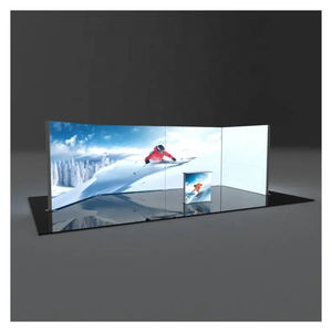 10x10ft Installation facile Promotion Portable Aluminium Réutilisable Trade Show Expo Fair LED SEG Stand rétro-éclairé Stand d'exposition - Product Image 6