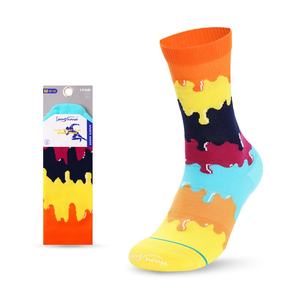 Vente en gros de chaussettes de Skateboard de rue colorées pour hommes, chaussettes de Sport à coussin éponge - Product Image 6