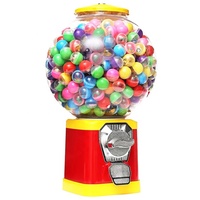 Distributeur automatique de bonbons globe colorés, de capsules de bonbons et de balles rebondissantes TR618G-M