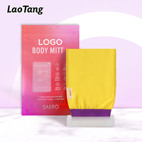 Laotang Gants de bain en viscose naturelle 100% bon marché Maroc Kessa Gant de douche exfoliant Gant de toilette de nettoyage de bain