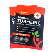 Sacs d'emballage mats de qualité alimentaire avec logo personnalisé Pochette à thé en mylar transparente debout à fermeture éclair