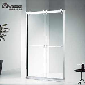 Barato y agradable personalizado puerta <span class=keywords><strong>corredera</strong></span> de <span class=keywords><strong>ducha</strong></span> <span class=keywords><strong>para</strong></span> apartamento - Product Image 4
