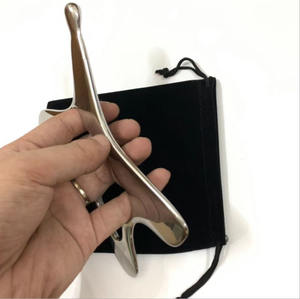 Juego de masajeador Facial de herramientas IASTM de acero inoxidable 304 para raspado de liberación miofascial de músculos faciales con técnica Guasha - Product Image 4