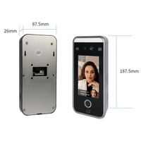 Máquina de Control de Acceso Biométrico TIMMY AI21 con Reconocimiento Facial y Huella Dactilar, Software en la Nube WiFi TCP/IP, Pantalla Táctil LCD de 4 Pulgadas