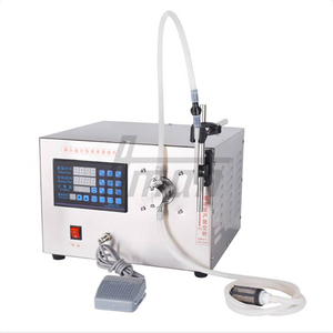 Magnetic <b>Pump</b> Semi Automatic Liquid Filling Machine for Beverage Water Cosmetics Alcohol 220V for Plastic Cans Bottles Packaging - Product Image 3