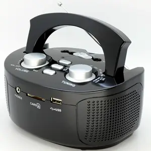 새로운 디자인 휴대용 고품질 충전식 배터리 미니 스피커 라디오