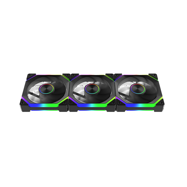ARGB 120mm RGB Silent CPU Fan with 3-pin and 4-pin PWM Case Cooler for Gaming PC Computer Fans & Cooling