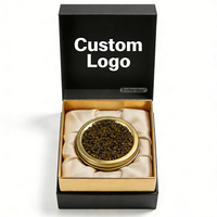 Caja de Regalo de Lujo Premium de Alta Gama para Caviar, Caja de Embalaje Magnética Hecha a Mano con Inserto de EVA
