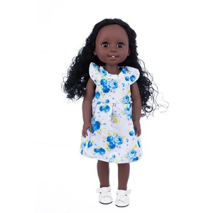 Nueva Muñeca de Vinilo de 15 Pulgadas con Piel Oscura y Dientes de Conejo, Linda Muñeca de Moda para Niñas, Juguete de Colección para Jugar a Disfrazarse - Product Image 5
