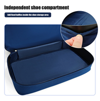 Bolsa Deportiva Casual para Exteriores, Impermeable, de Oxford, Multifuncional, con Compartimento Independiente para Zapatos, Personalizable, para Gimnasio, Fitness, Viajes