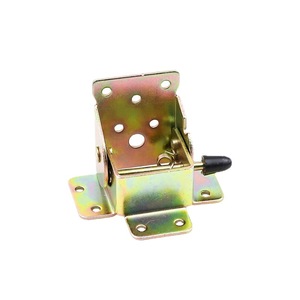 Folding Self <b>Locking</b> Hinge 40x40x55mm Hot Rolled Steel Surface Mount Furniture Hinge With Brake For <b>Cabinet</b> Legs - Product Image 3