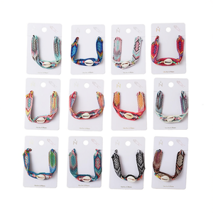 Pulseras de Hilo de Moda, Coloridas, Trenzadas y con Cuentas, Juego de 12 Piezas, Accesorios Hechos a Mano para Mujeres y Niñas, Regalo - Product Image 2