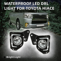 Feux de brouillard halogènes étanches Magicolor, feux de jour DRL ambre 12V 4000 Lm pour Hiace 2014-2018