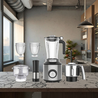 Mixeur Commercial Portable Haute Performance avec Broyeur pour Smoothies Glacés - Idéal pour les Partenaires