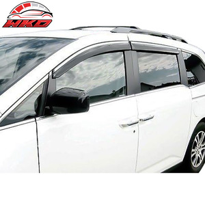 Viseras para Ventanas de Honda Odyssey 11-17, de Policarbonato, con Acabado Cromado, Protección Lateral para Ventanas de Puerta de Coche, 4 Piezas - Product Image 2