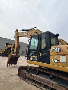 Excavatrice sur chenilles hydraulique de 20 tonnes 320GX avec PLC et godet de 1 m pour pompe moteur et moteur, en état de marche, avec boîte de vitesses - Product Image 2
