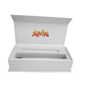 Bán buôn cứng nhắc nóng bán trắng nhẹ hơn bao bì hộp quà tặng từ hộp sang trọng với chèn bọt - Product Image 5