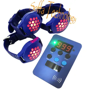 40 mins charging luminous bracelet led timer led wristband light bracelet wristband timer