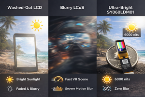 โมดูลจอแสดงผล FHD AMOLED ขนาด 0.6 นิ้ว รุ่น SY060LDM01 |   1920*1080 6000nits ความสว่างสูง อินเทอร์เฟซ MIPI DSI สำหรับอุปกรณ์ VR/AR/ทางการแพทย์ - Product Image 4