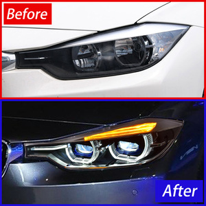 Para <span class=keywords><strong>BMW</strong></span> Serie 3 F30 F35 320i 325i 330i 2013-<span class=keywords><strong>2018</strong></span> LED Auto faros montaje actualización alta configuración proyector lente Accesorios - Product Image 3