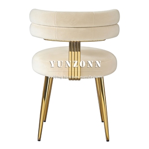 Ghế tiệc cưới sang trọng bằng nhung vàng cao cấp cho thuê sự kiện - Product Image 3