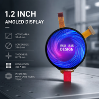 Module d'affichage AMOLED de 1,2 pouce, 700 nits, 390x390 RGB, QSPI MIPI, pilote IC CO5300, IC TP SA1160, SC4120 pour montre connectée
