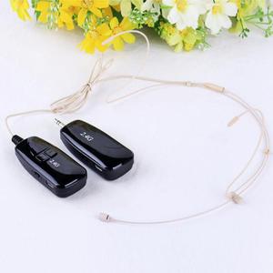 Mini portátil 2,4G inalámbrico auriculares collar micrófono de condensador para el profesor fitness - Product Image 4